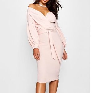 Boohoo Pink Dress